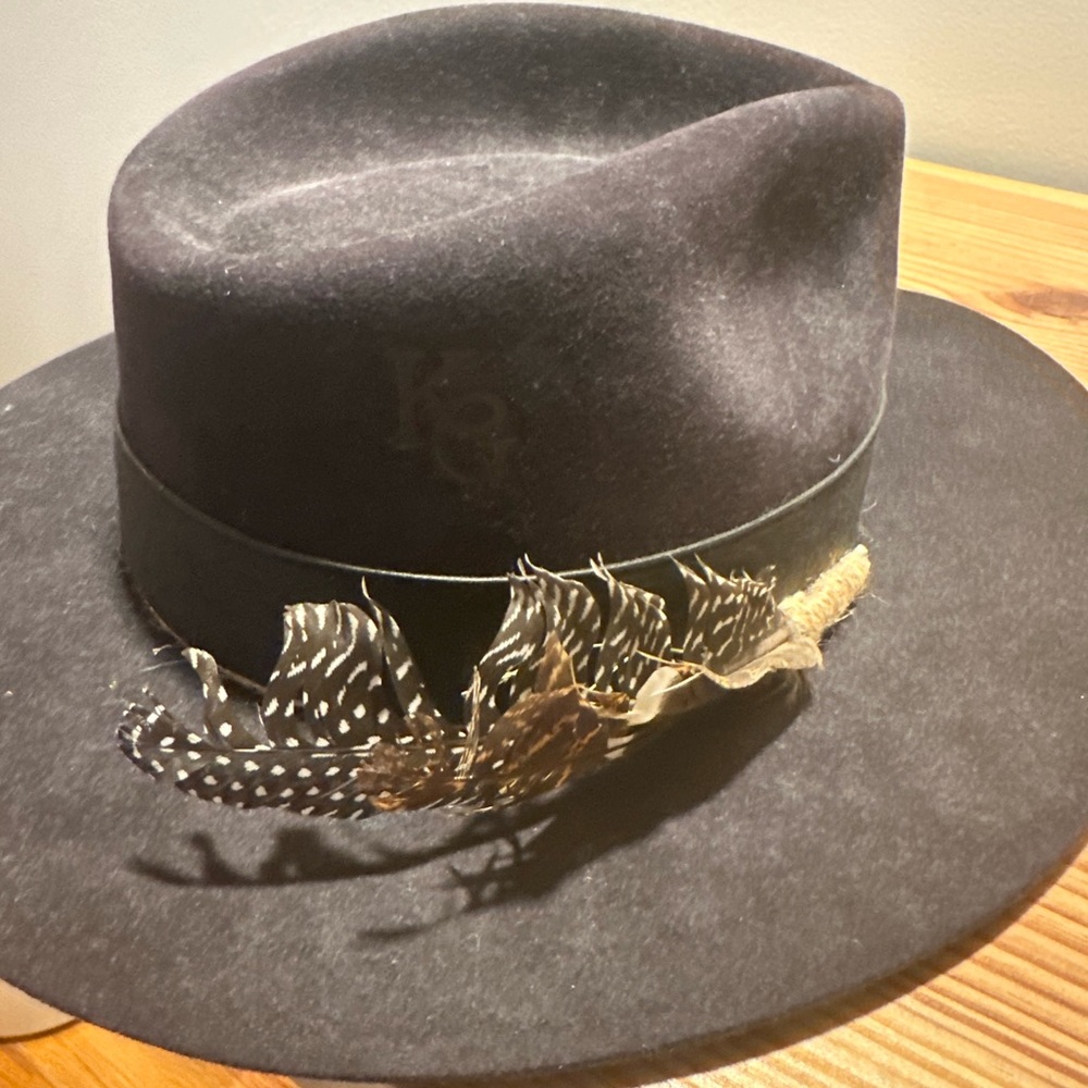 Nick Fouquet hat, size 6 7/8. 55cm